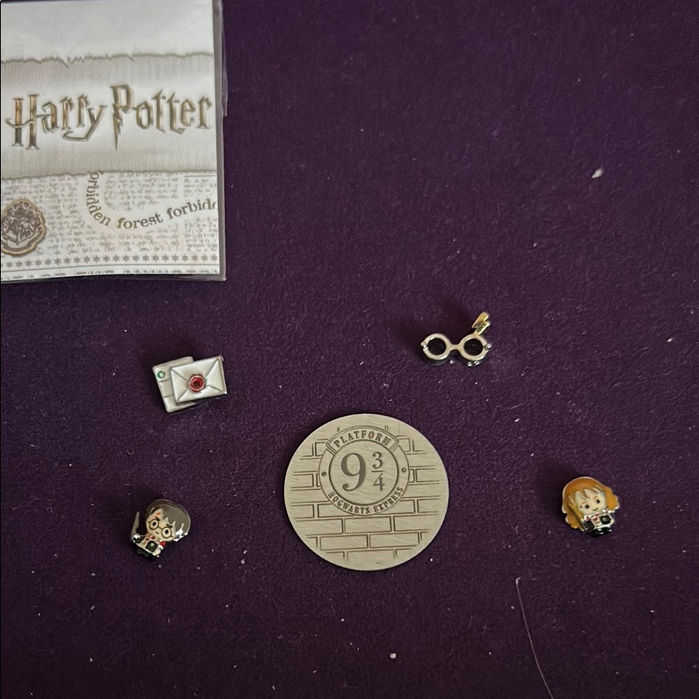 Origami Owl Harry Potter Charm Set